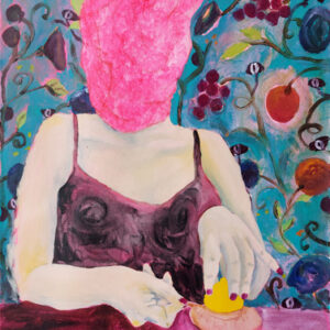 Die Zitronenpresserin Postcard